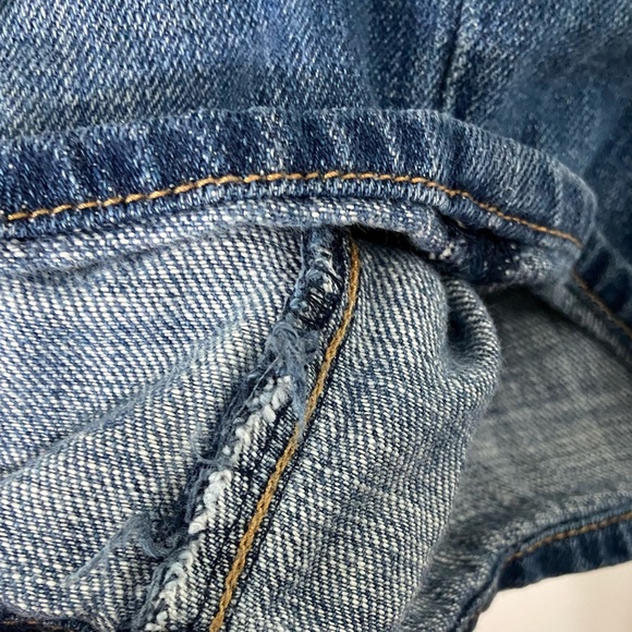 GapKids Medium Blue “Jean” Shorts - Size 14 regular - Picture 7 of 9